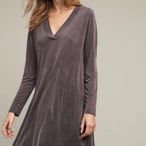 Dolan Left Coast Toute V-neck Gray Dress A…